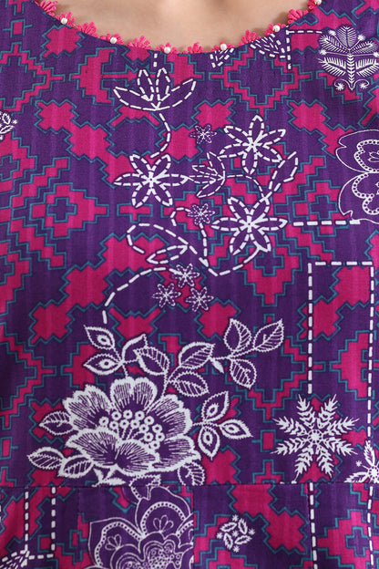 Saya 3 Piece Premium Lawn Collection D.C:U01-26084-P06BW