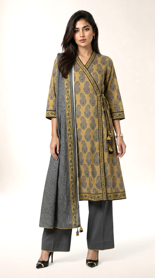 Alkaram Mustard MSB-02-26-159 3PCS