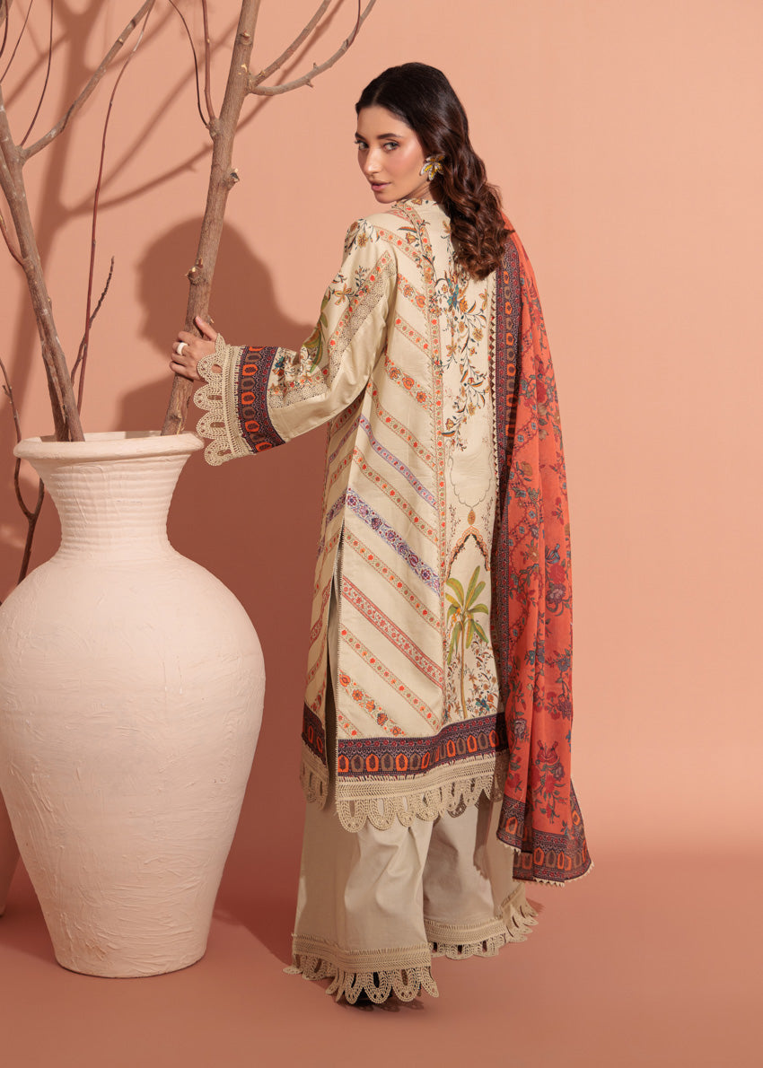 Bonanza Satrangi Unstitched Raya - 3 Pc (WSS25P3127) 🔥🥰