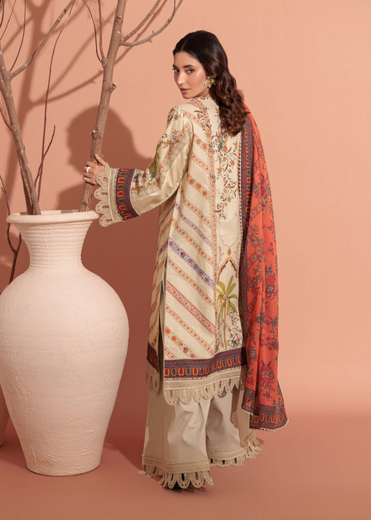 Bonanza Satrangi Unstitched Raya - 3 Pc (WSS25P3127) 🔥🥰