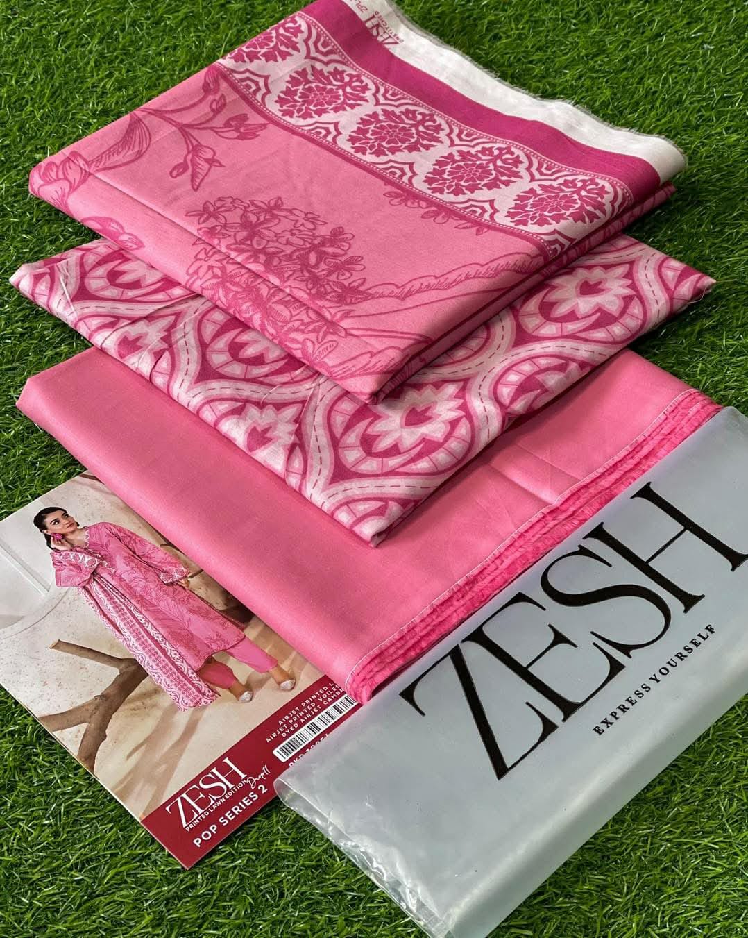 Zesh Drop 11 Unstitched Lawn 3 Piece in Wholesale Price 100% Original 🔥❤️