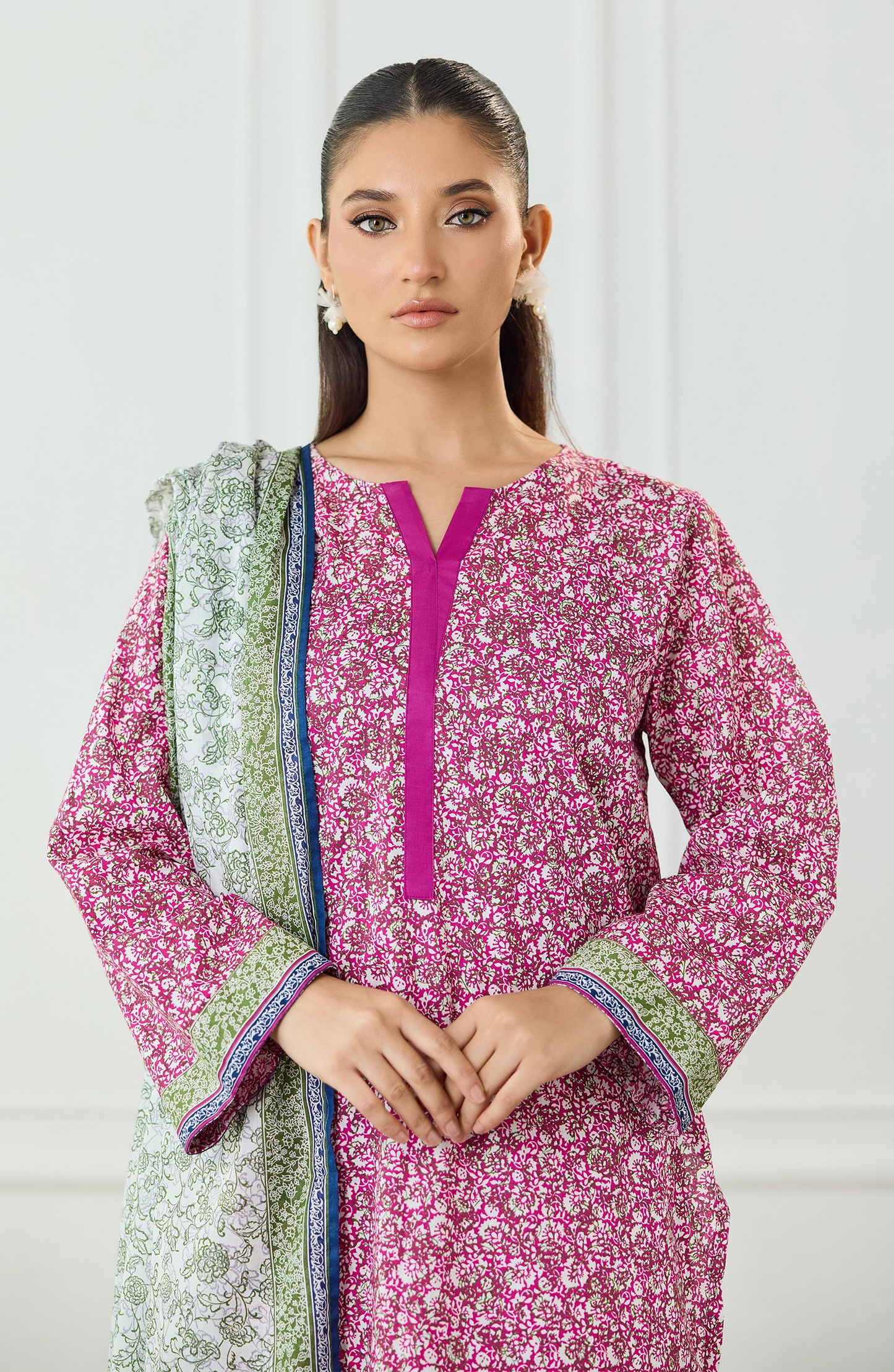 ✨ORIENT 100% ORIGINAL Unstitched Lawn 3 Piece✨ Design #OTL-25-492