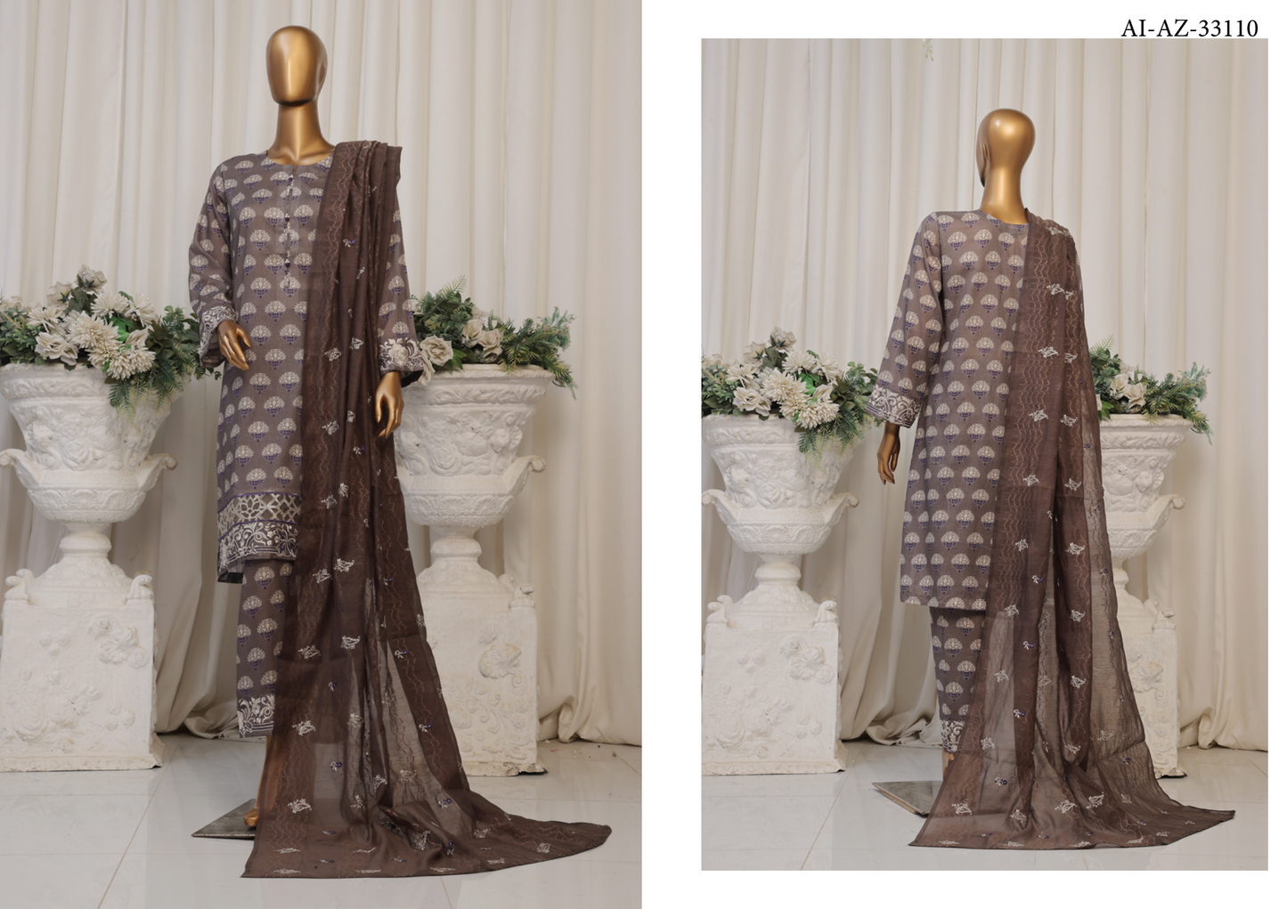 Aifa Azure Stitched Embroidery Collection 🧵🏐