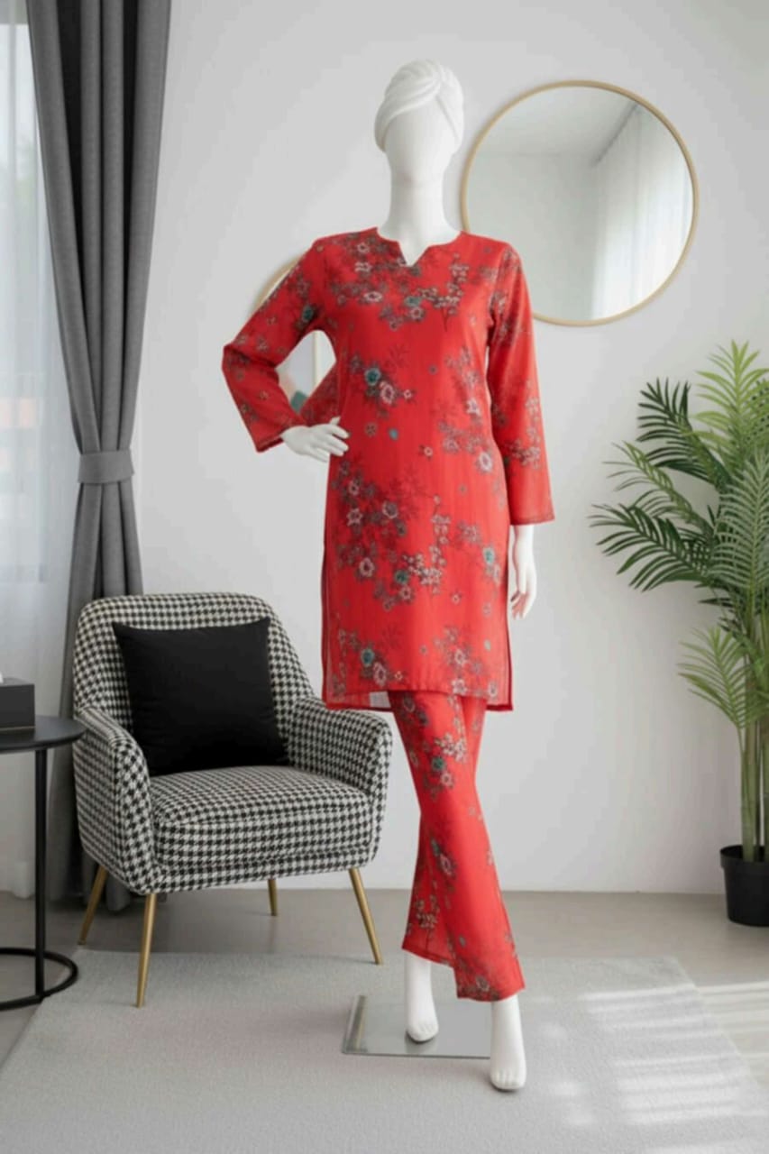 ALMEERAH  Stitched Lawn Cords Set 🔥 – Elegant, Comfortable & Ready to Wear.