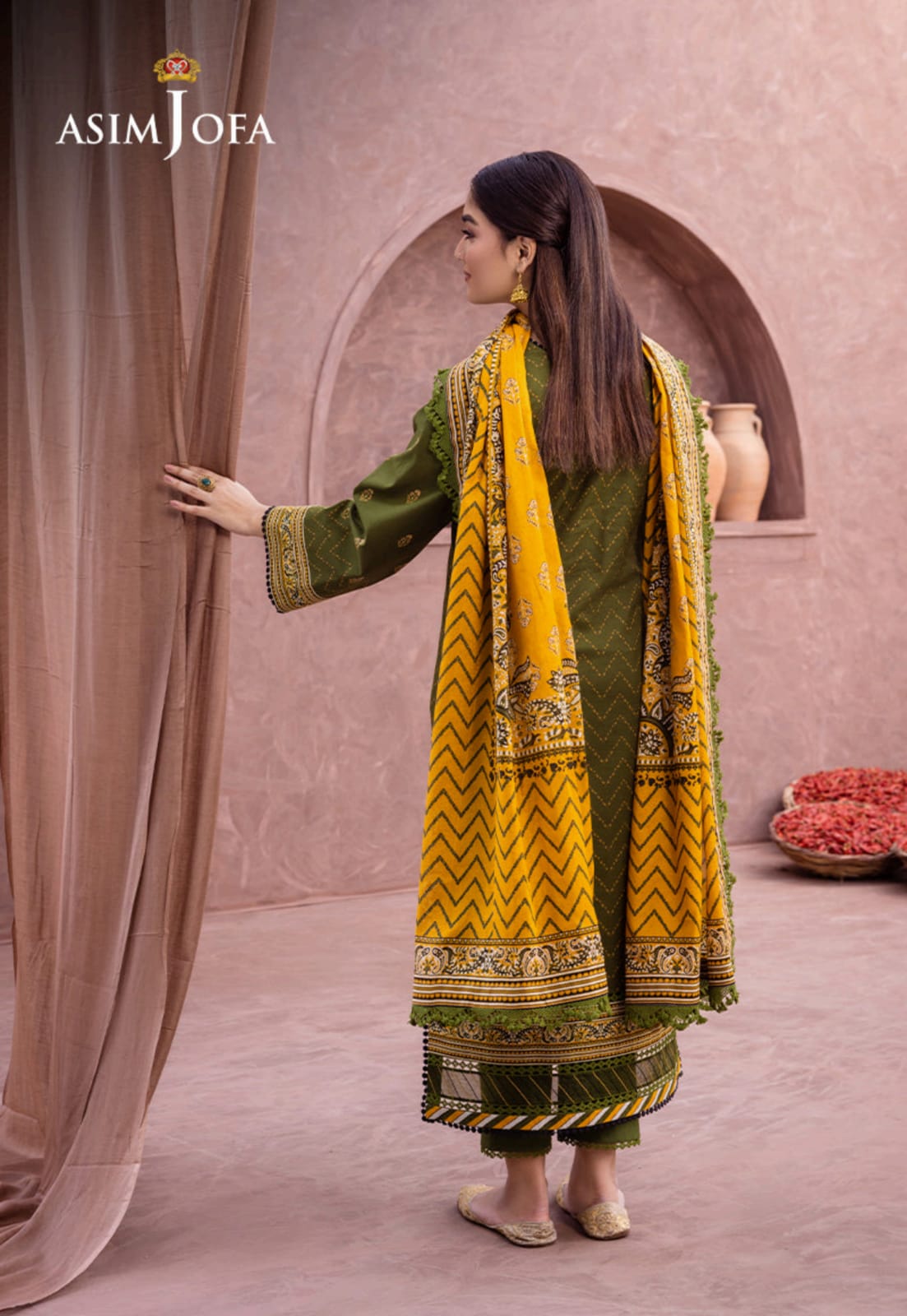 Asim Jofa Premium 3 Piece Unstitched Lawn Collection
