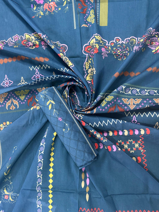 Zohan Textile Design No: 05 (S+T) Printed Collection