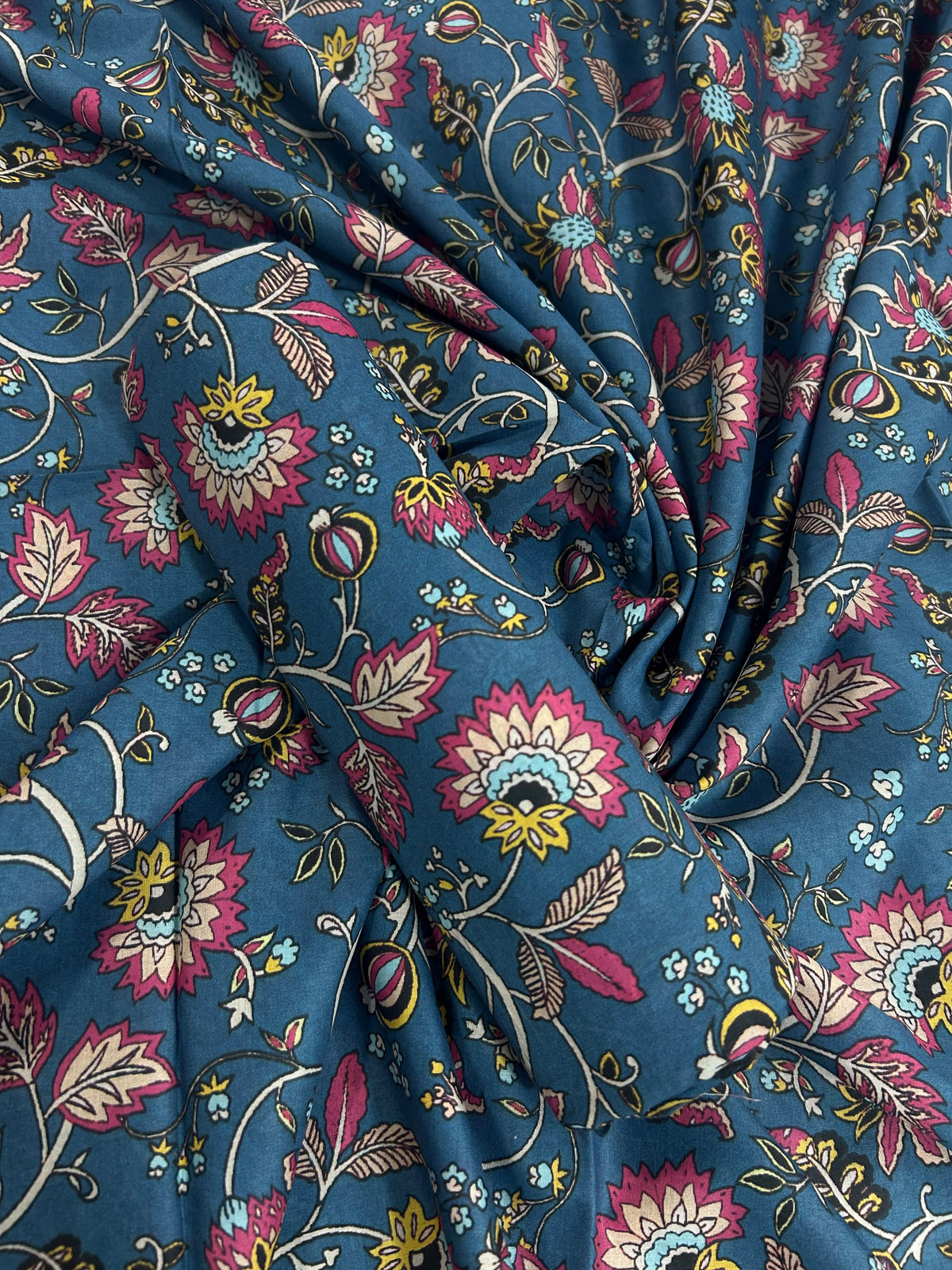 Mi Creation By Dr.Haris Teal Lawn 2Pcs