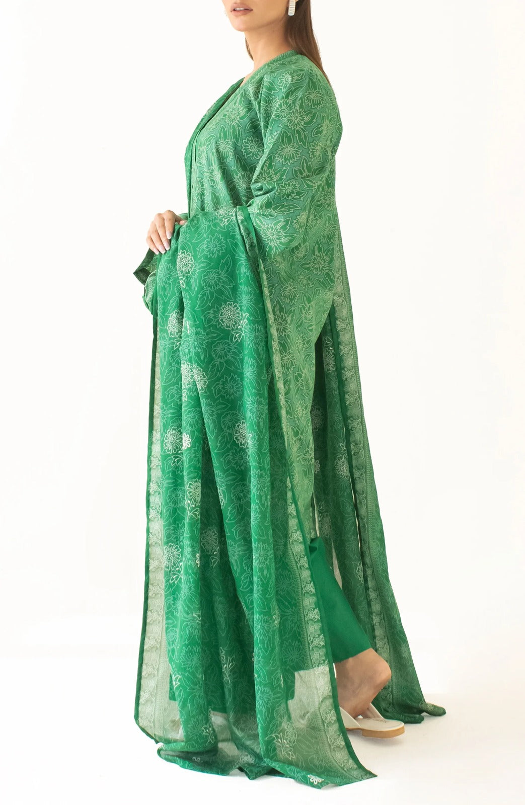 Orient Unstitched Lawn 3 Piece Collection D.C:- OTL-24-327