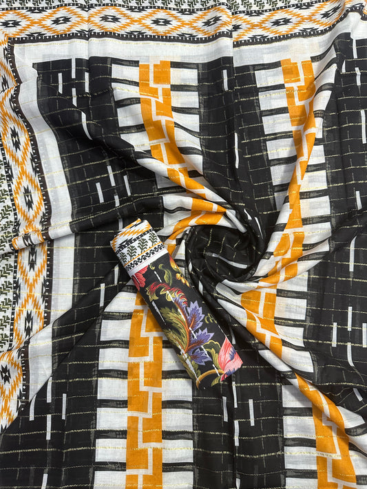 Pure Lawn D-30 (S+D) 2PCs Unstitched Collection