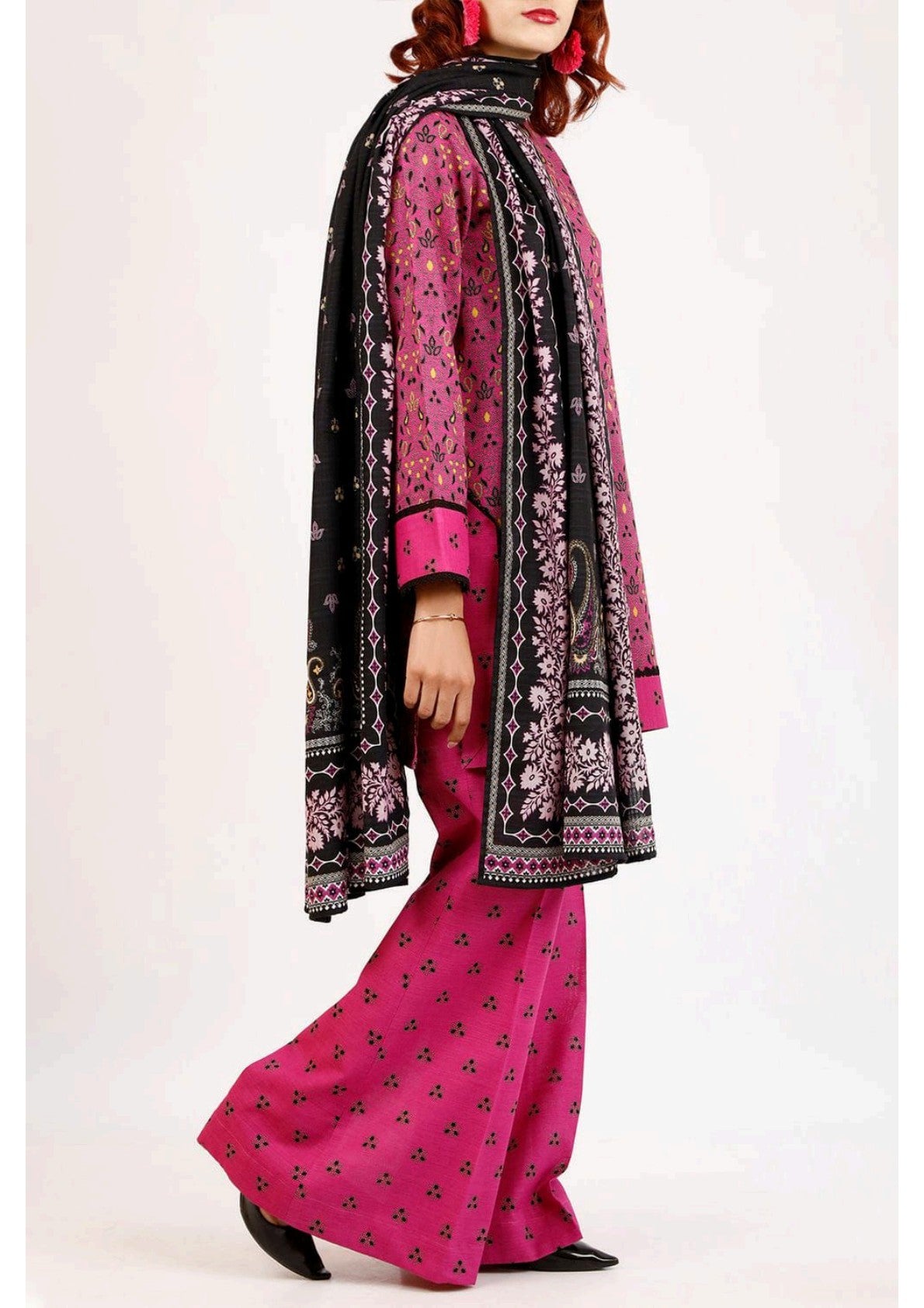 Saya 100% Original Cotton Khaddar 3P
