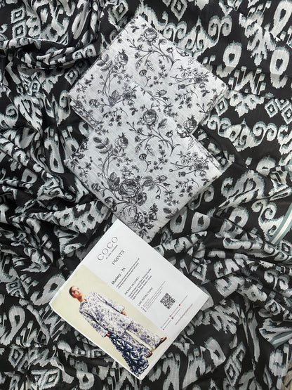 COCO Mustery - 7A - PRINTS 3PCS UNSTITCHED COLLECTION
