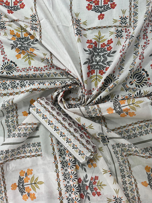 Zohan Textile Design No: 08 (S+T) Printed Collection