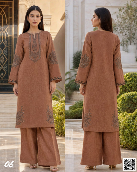 SALITEX 2PC EMBROIDERED UNSTITCHED LAWN COLLECTION