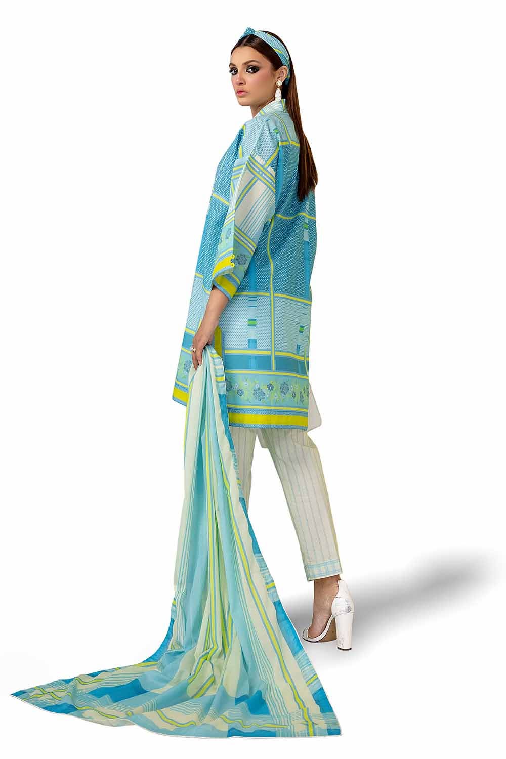 Gul Ahmed Printed Lawn Unstitched 3Pc Suit CL-42145 👌🔥✨