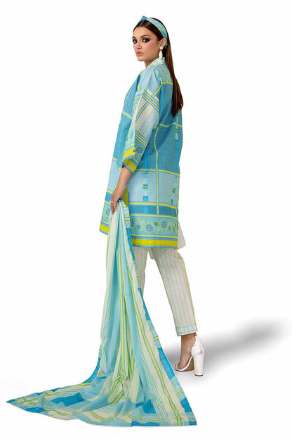 Gul Ahmed Printed Lawn Unstitched 3Pc Suit CL-42145 👌🔥✨