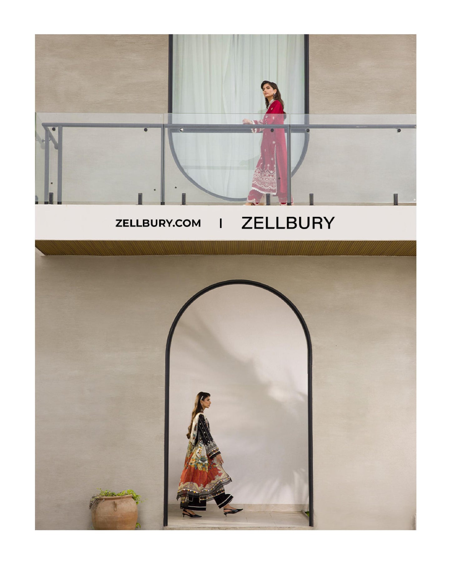 🌸✨ Zellbury Signature Unstitched Fancy Chikankari Luxury 3 Pieces ✨🌸