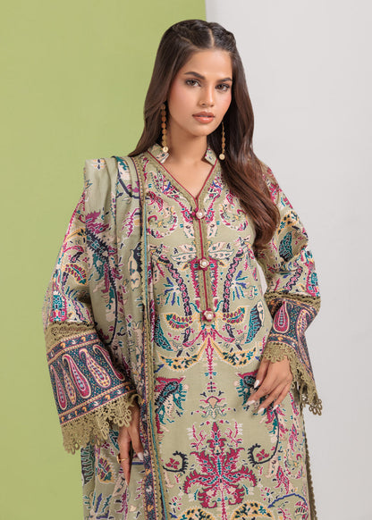 Bonanza Satrangi Unstitched Aztec Paisley - 3 Pc (WU3PPBS25LIUN58)