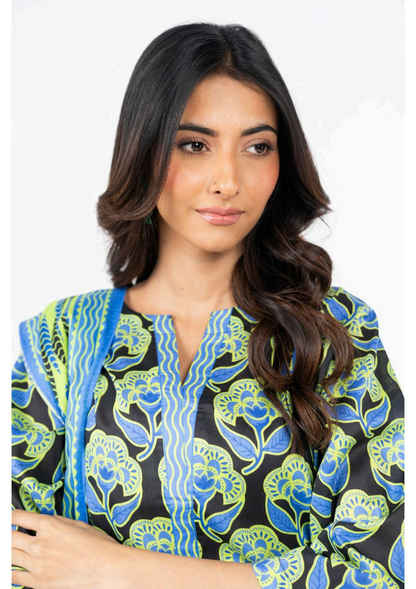 Alkaram 100% Original Cotton Camric 3 Piece 😉🧡 2k25