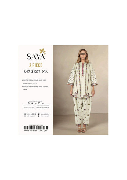 SAYA 2P Linen
