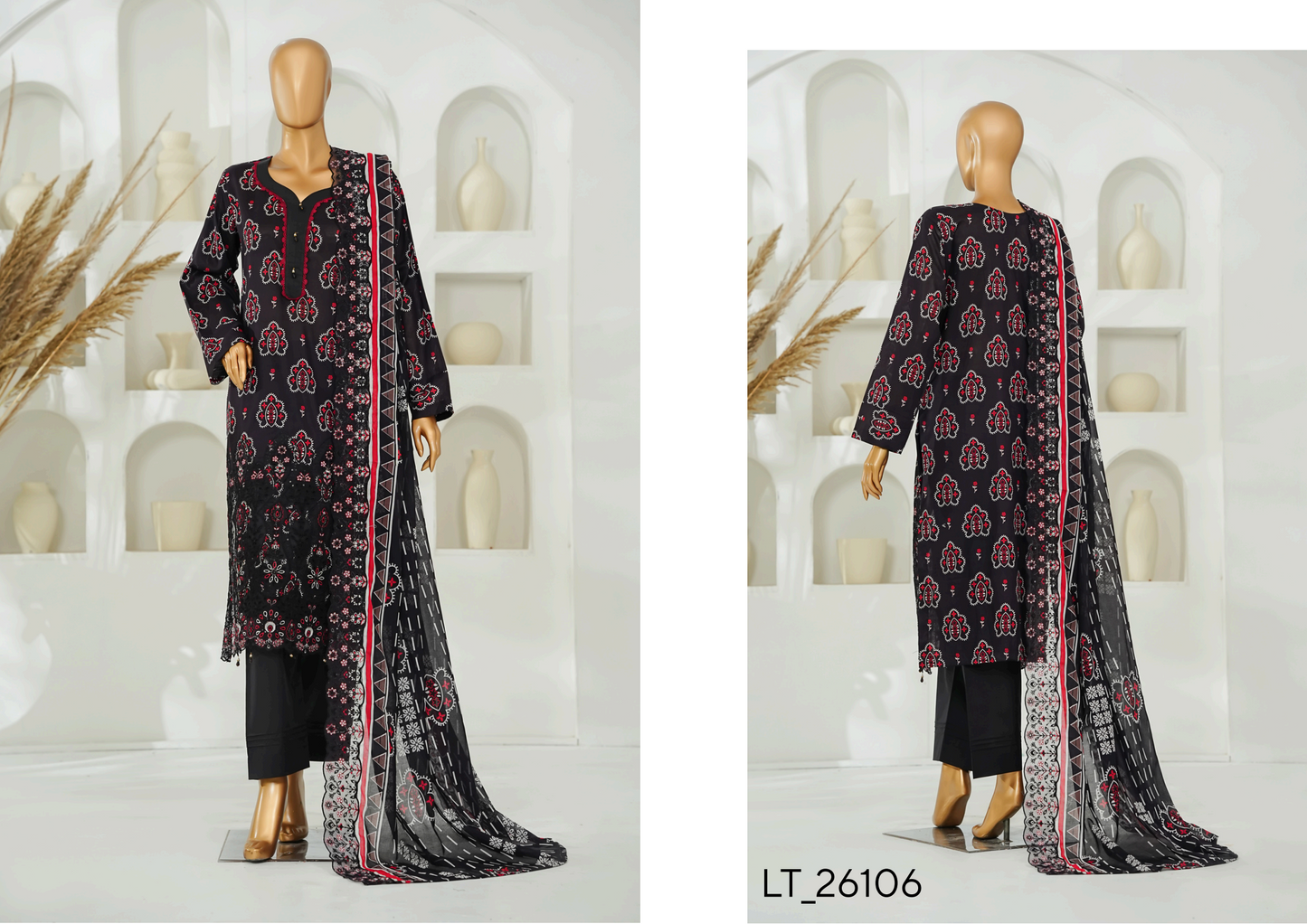 🌟🌿NISHAT LASERKARI – Embroidered Luxury Collection 2026🌿🌟
✨ Buy Lucky Textile Alert ✨ Design#LT_26106