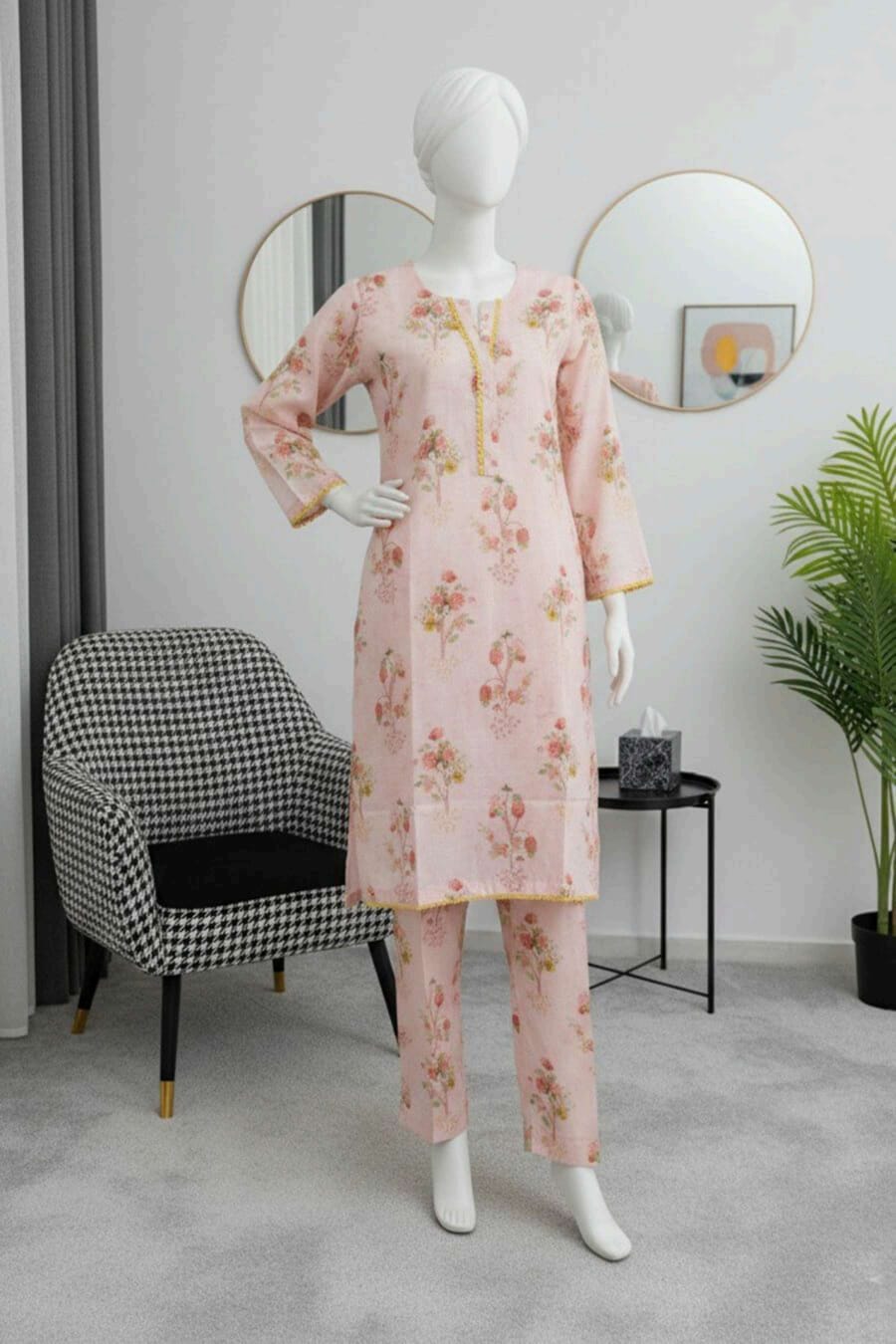 ALMEERAH  Stitched Lawn Cords Set 🔥 – Elegant, Comfortable & Ready to Wear.