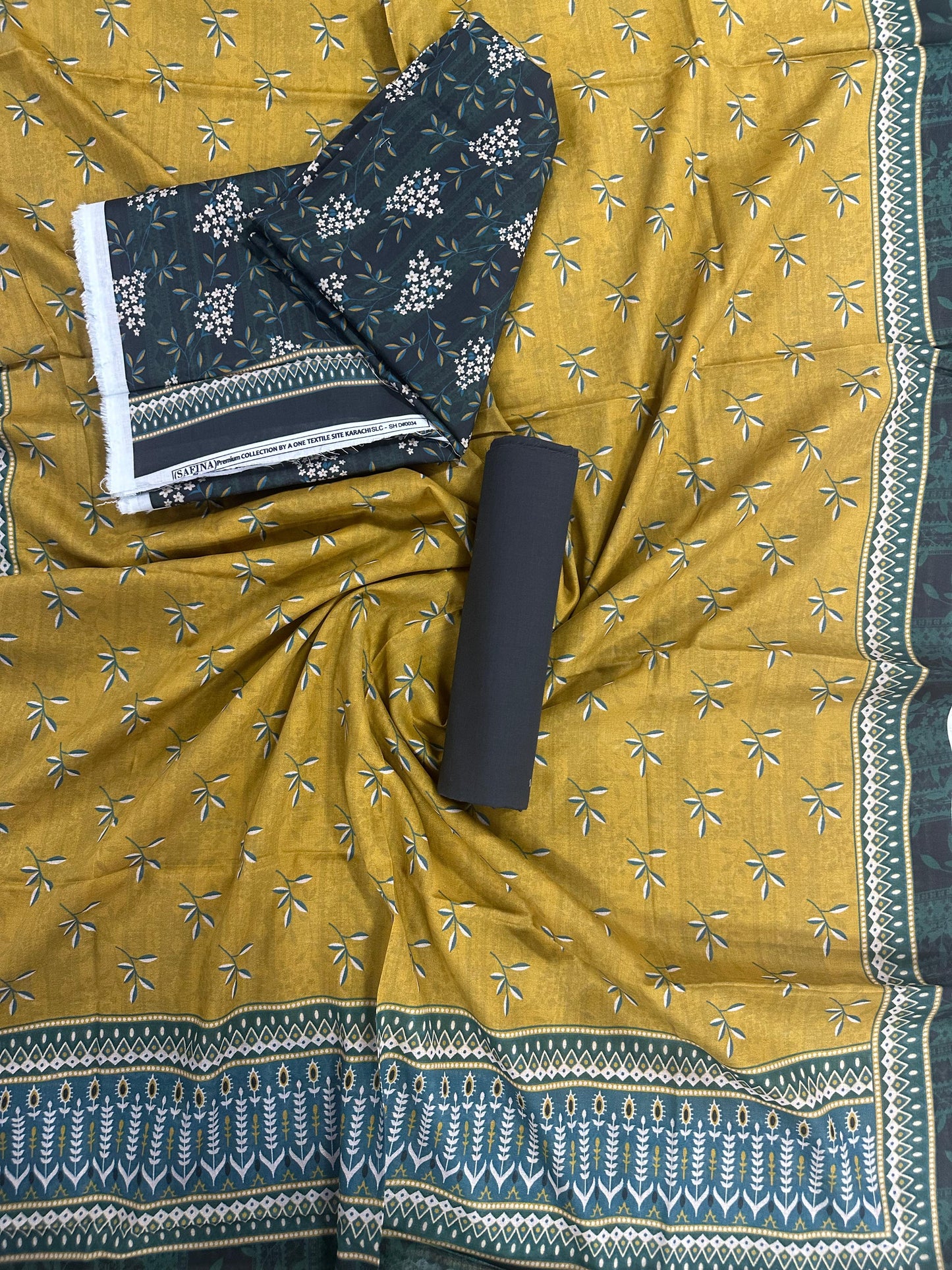 Safina Sahara Printed Unstitched 3PC Collection