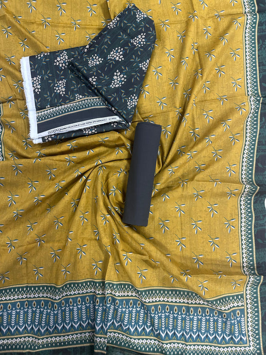 Safina Sahara Printed Unstitched 3PC Collection