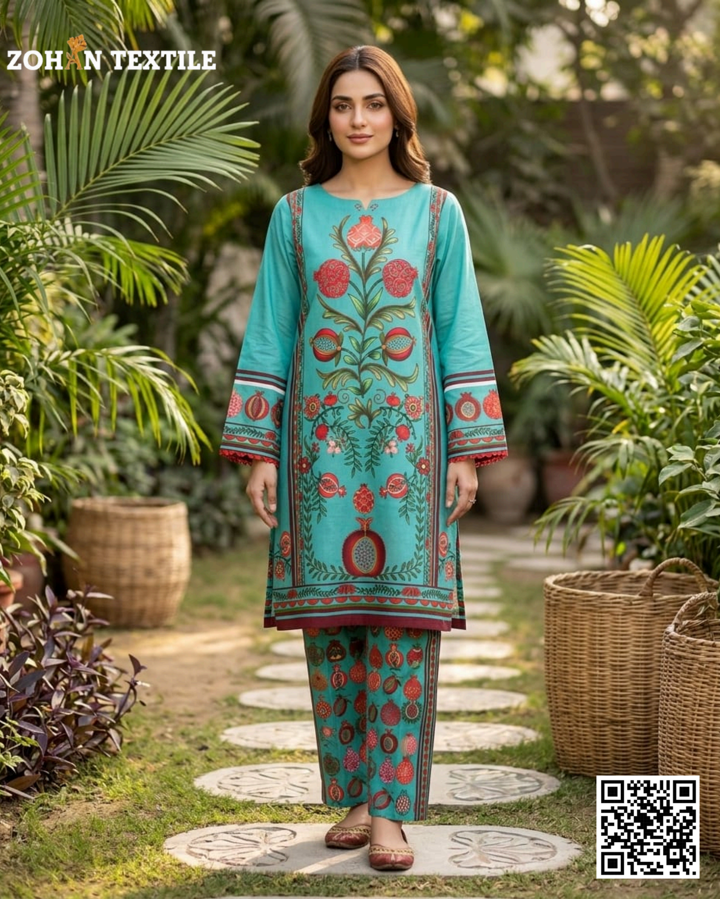 Zohan Textile Design No: 05(S+T) Printed Collection