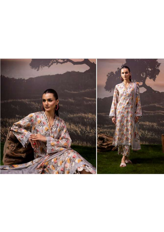 ✨🌿 SALINA SEPARATES – DIGITAL PRINTED LAWN COLLECTION 🌿✨ Design #1
Vol 1 – 2026 | By Regalia Textile