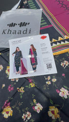 KHAADI UNSTITCHED LAWN 3PIECE ✅🔥