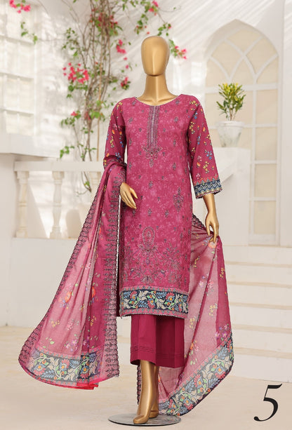 MTF – FITRUS 3pcs Unstitched Embroidery Collection