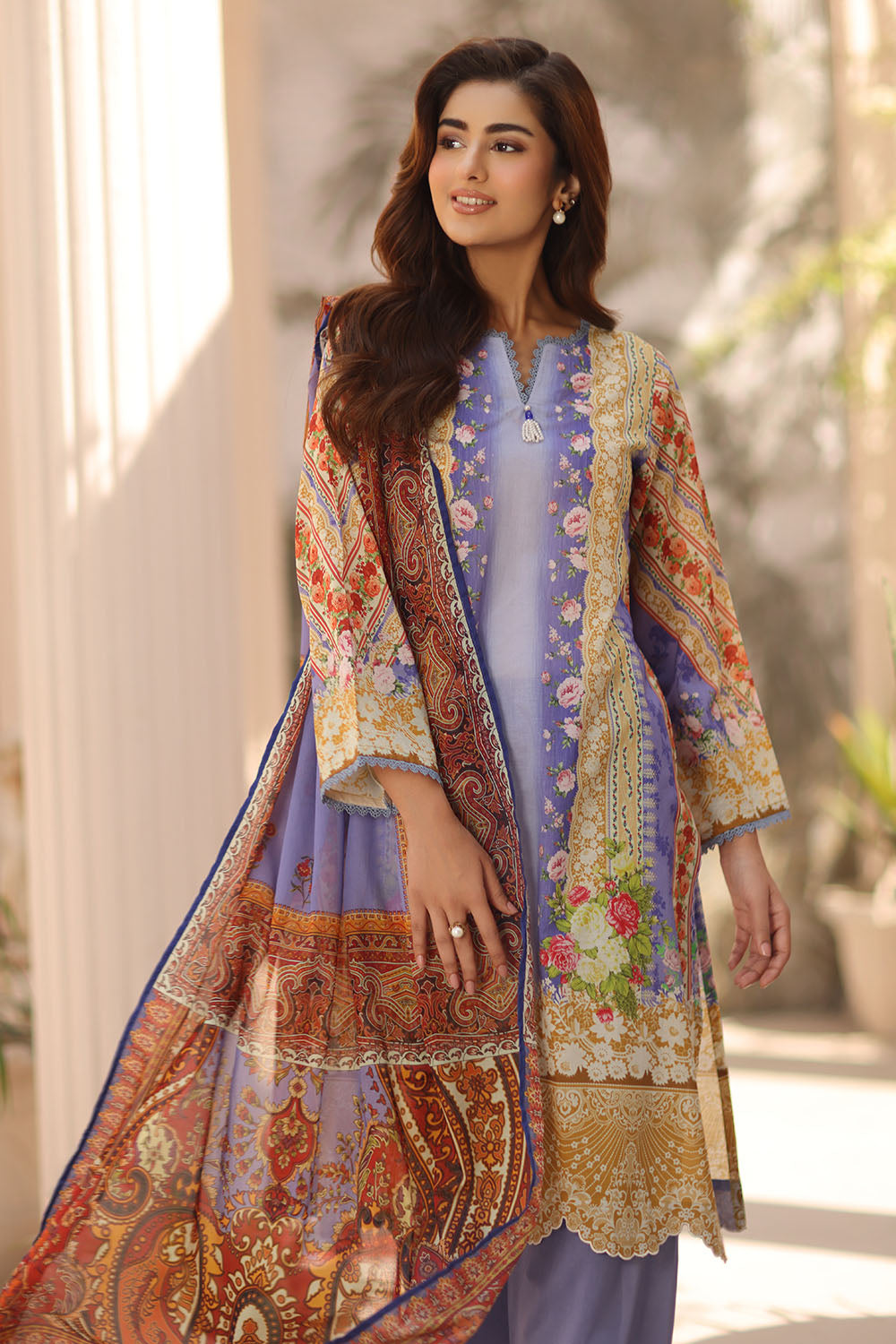 Gul Ahmed CLP-62002 Printed 3Pcs
