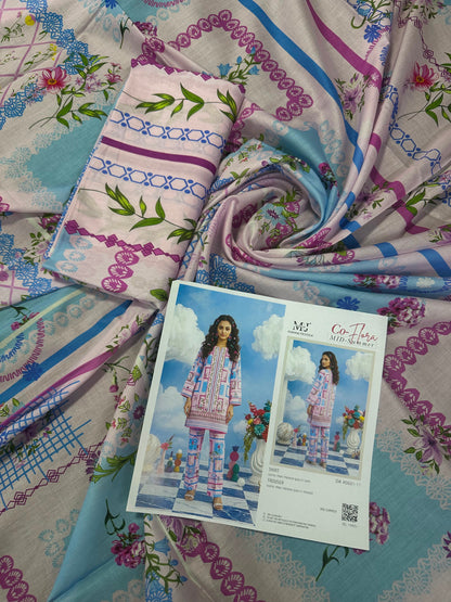 MJ CoFlora Baby Pink S+T 2Pcs D#11