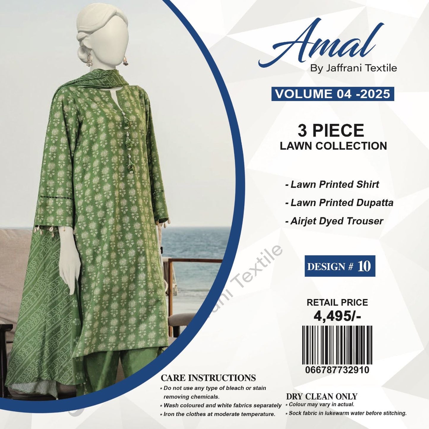 Amal By Jaffarani Green 3PCS