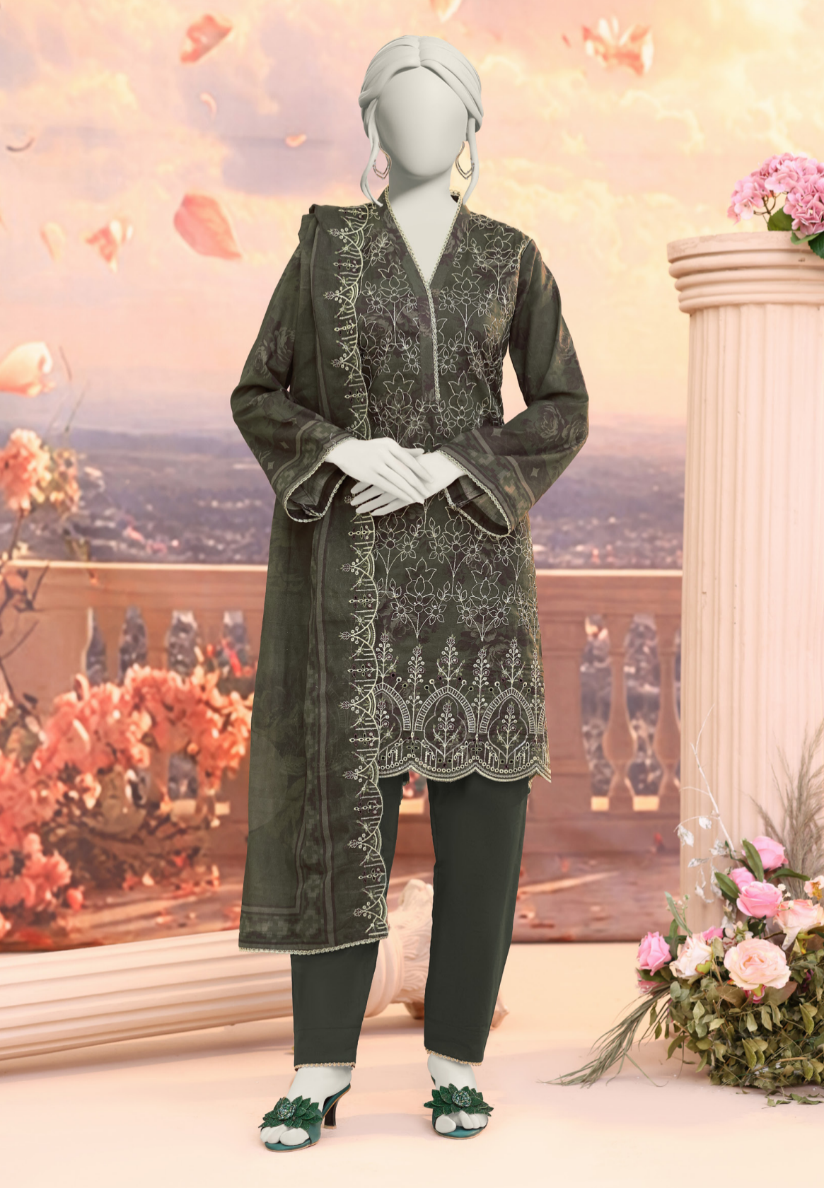 Almeerah Mehandi D -08 Luxchicn Collection