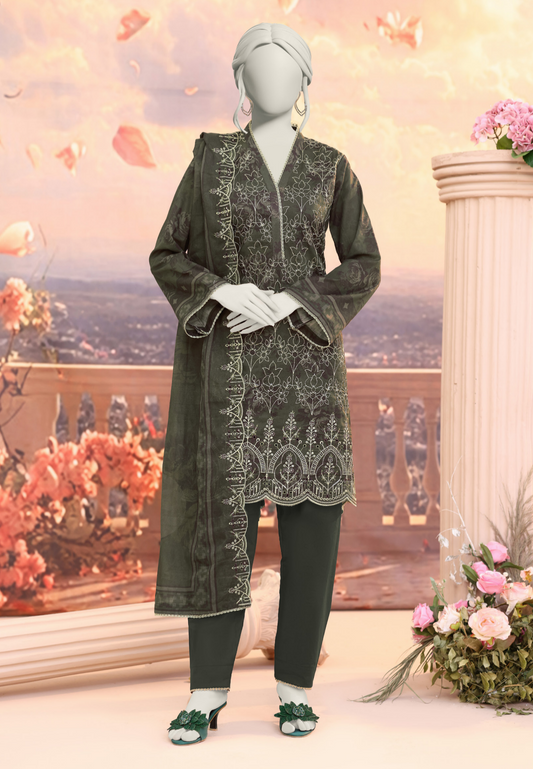 ALMEERAH – LUXCHIC Luxury Unstitched 3pcs Collection