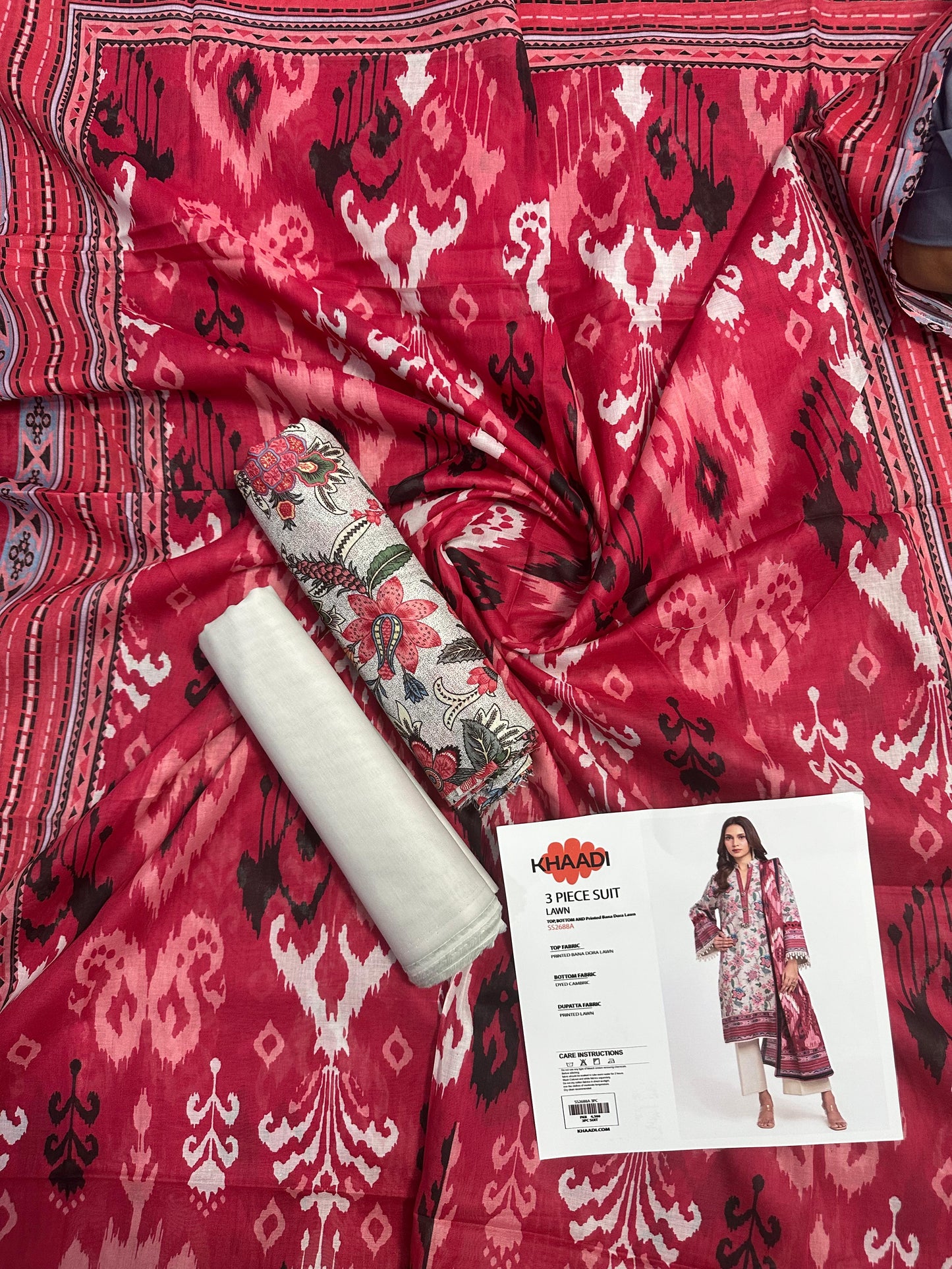 Khaadi Twilight - 3 PCs Printed Bana Dora Lawn Unstitched Collection