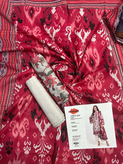 Khaadi Twilight - 3 PCs Printed Bana Dora Lawn Unstitched Collection