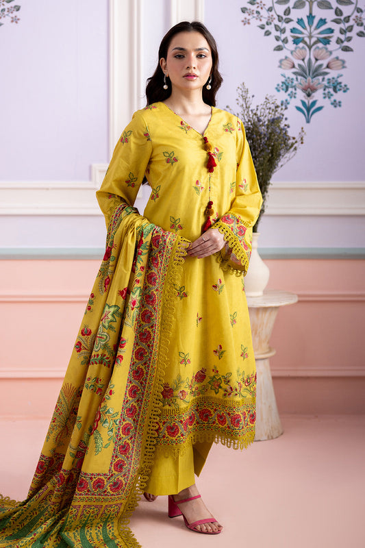 Zellbury D.C:-WUS26E30441 Embroidery Printed Lawn 3Pcs Collection