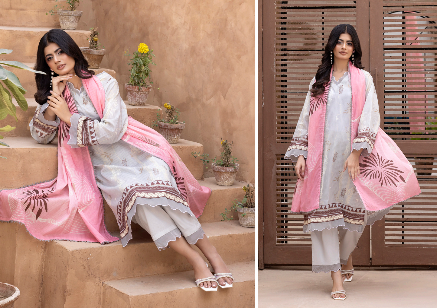 🌿✨ REGALIA TEXTILE – LAWN KARANDI DIGITAL PRINTED COLLECTION 2026 ✨🌿 Design #1