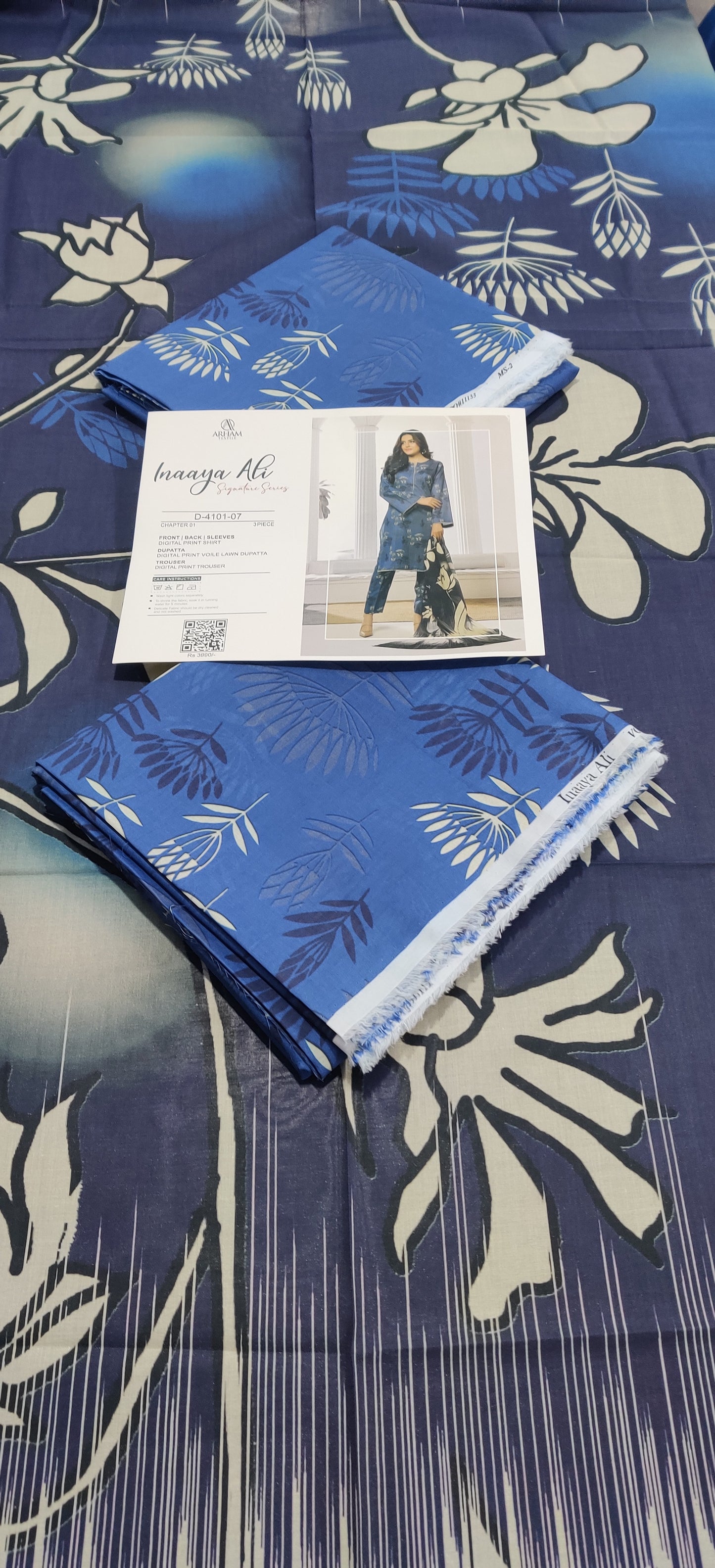 Inaaya Ali By ARHAM TEXTILE 3P