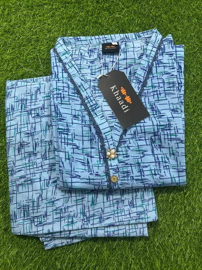 SANASAFINAZ Stitched CORDSET 2PCs Cotton – Ready to Wear