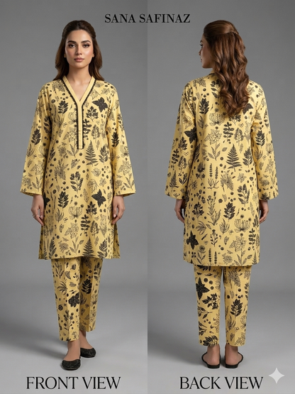 SANASAFINAZ Stitched CORDSET 2PCs Cotton – Ready to Wear