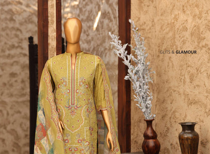 🌸 🌹 MTF – KASHNI ✨ Digital Printed Heavy Embroidered Lawn  2026
Collection ✨
