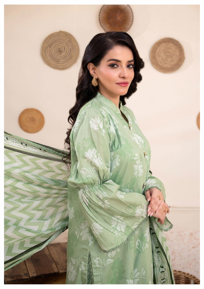 Bundle Of Zesh Unstitched Lawn 3 Piece in Wholesale Price 100% Original 🔥❤️