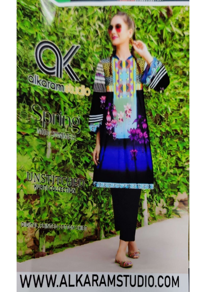 SHIRT PIECE KURTI LAWN COTTON