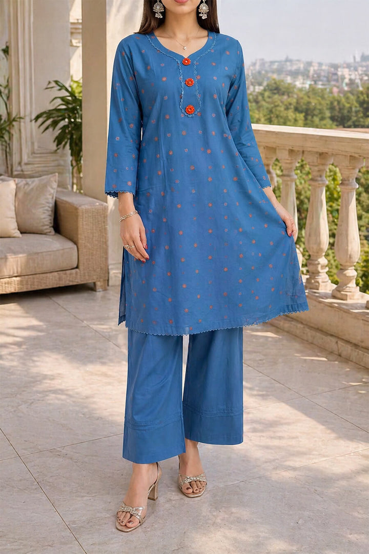 BALLERINA BY ALMEERAH D-1 -  2PCS JACQUARD COLLECTION