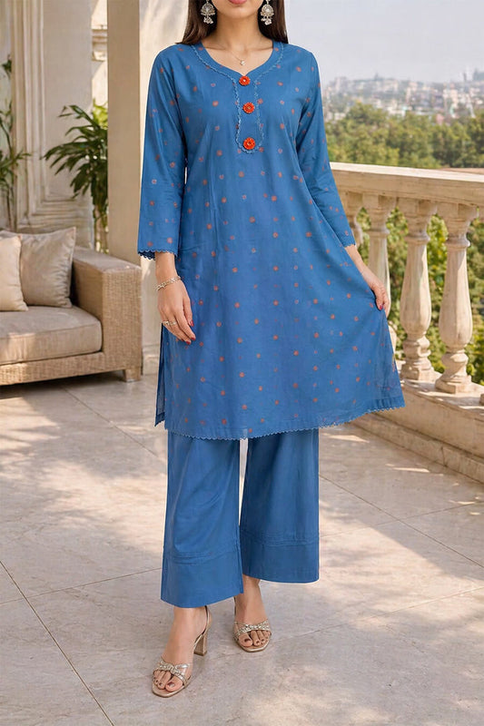 BALLERINA BY ALMEERAH D-1 -  2PCS JACQUARD COLLECTION