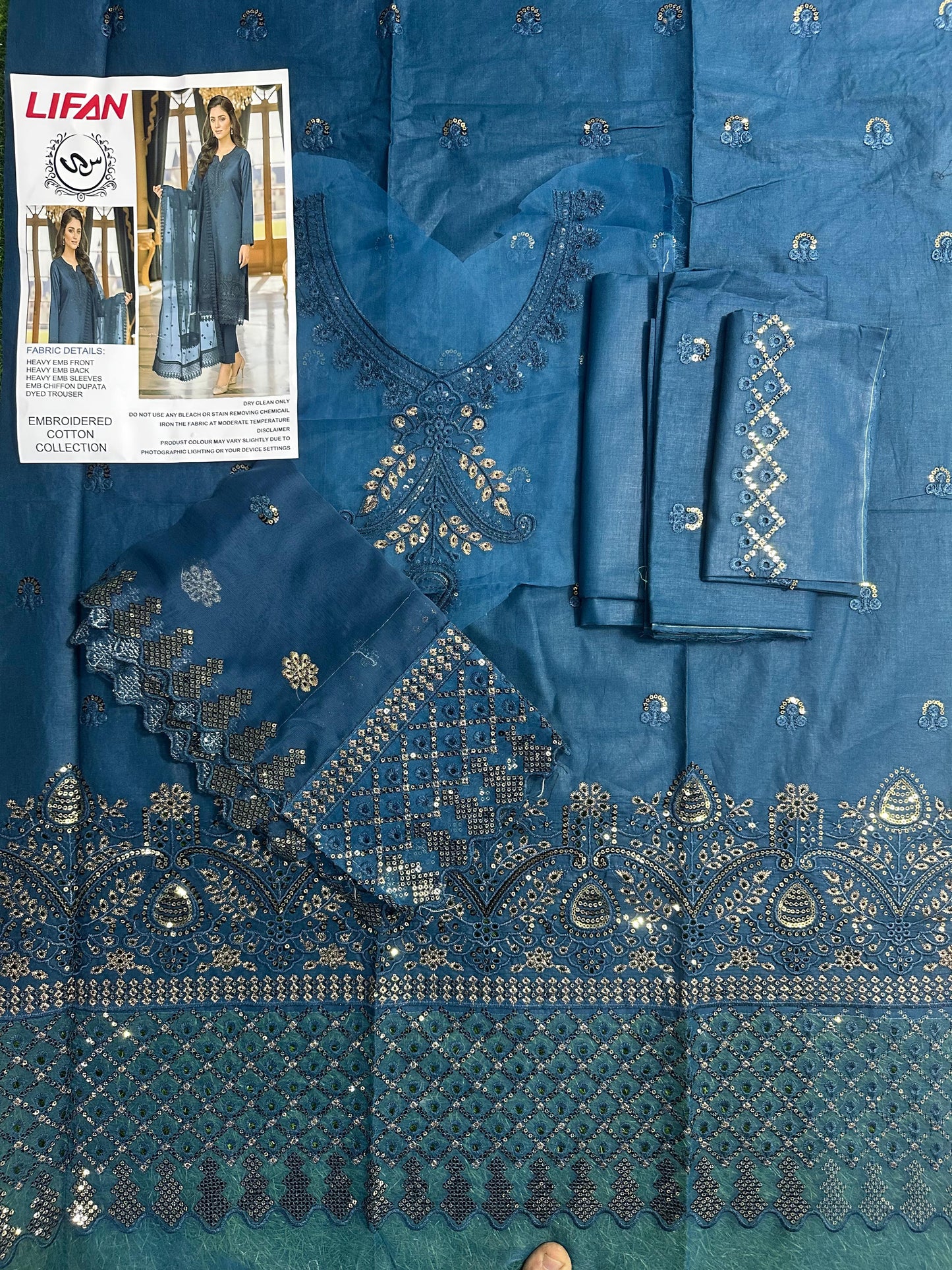 Sara Safaz Fancy Party Wear Embroidered Collection 3-Piece  Suits – Elegant & Stylish