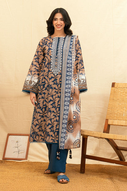 Gul Ahmed IUSTKSD-4115 Emb Lawn 3PCS